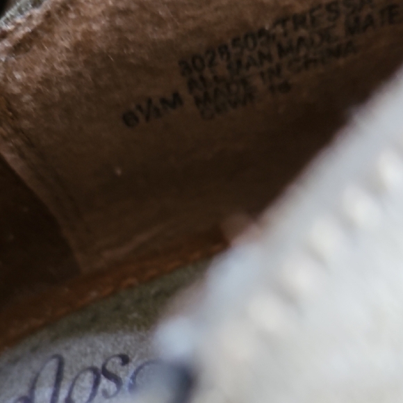 Tan Suede Mules with Minimal Stitching - Picture 7 of 9